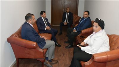 وزير الرياضة يلتقي رئيس الألعاب الترفيهية لمناقشة خطة الاتحاد الفترة المقبلة