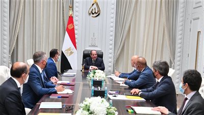 السيسي يستقبل الرئيس التنفيذي لشركة إيني الإيطالية للبترول