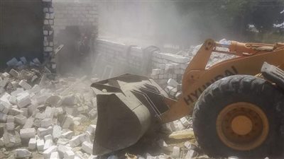 إزالة 842 حالة تعدٍ على الأراضي الزراعية وأملاك الدولة في المنيا