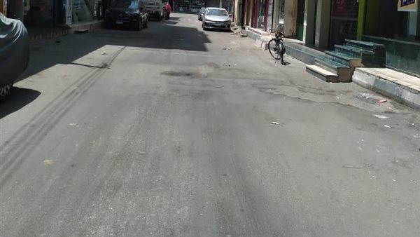 شوارع الأقصر مع ارتفاع