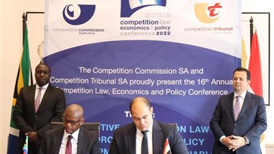 مصر وجنوب إفريقيا يوقعان مذكرة تفاهم في مجال حماية المنافسة ومنع الاحتكار