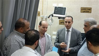 تشغيل الوحدة الثالثة من وحدات إذابة الجلطة الدماغية في مستشفى رشيد العام بالبحيرة