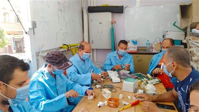 القوى العاملة: انتهاء 10 دورات تدريبية على 3 مهن بأسيوط