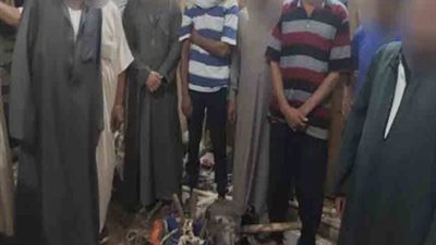 حبال وأدوات حفر.. سقوط 9 أشخاص لتنقيبهم عن الآثار بالشرقية