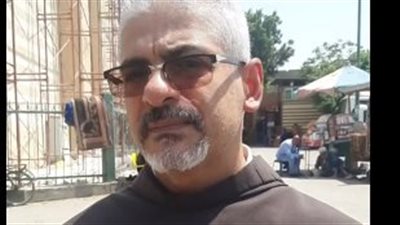 مراد مكرم وبطرس دنيال أول الحضور لجنازة أمين العسال |صور