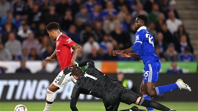  مانشستر يونايتد يفوز على ليستر سيتي بهدف فى الدوري الإنجليزي 