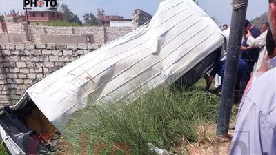 مصرع وإصابة 12 شخصًا.. ننشر الصور الأولى من موقع حادث تصادم قطار بميكروباص في الشرقية