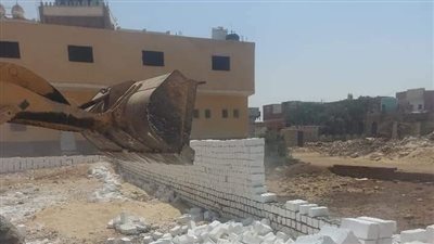 إزالة 1214 حالة تعدٍ على أملاك الدولة والأراضي الزراعية بالمنيا 
