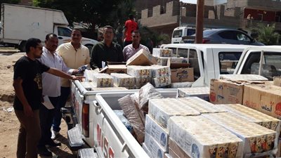 ضبط 3970 عبوة جبن وألبان منتهية الصلاحية بالأقصر