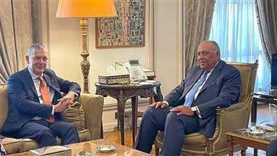 شكري يستقبل المفوض العام لوكالة غوث وتشغيل اللاجئين الفلسطينيين الأونروا | صور