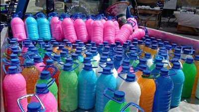 ضبط سيارة ربع نقل محملة بكميات كبيرة من المنظفات مجهولة المصدر ببورسعيد