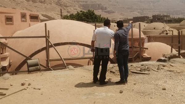  أعمال ترميم دير