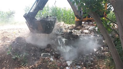 خلال 8 أشهر.. إزالة 3762 حالة تعد على مساحة 620 ألف متر بالبحيرة