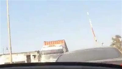 خروج جرار قطار عن مساره بمنطقة الرسوة ببورسعيد