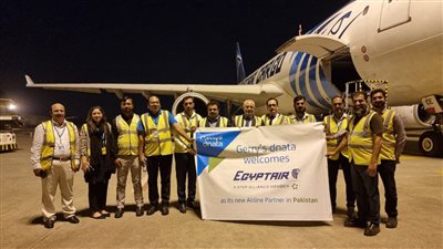 لأول مرة.. مصر للطيران تسير رحلات شحن جوي من القاهرة إلى باكستان