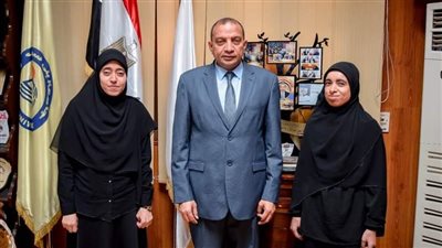 وصلتا للجامعة من محو الأمية.. جامعة بني سويف تعفي طالبتين من المصروفات