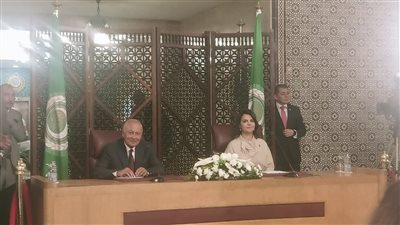 وزيرة خارجية الدبيبة تعلق على انسحاب سامح شكري من اجتماع الجامعة العربية