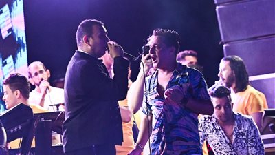 مواويل وأغاني شعبية.. أبرز لقطات حفل الليثي والبحراوي وعبد السلام بالساحل الشمالي |صور