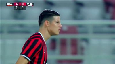 جماهير نادي الريان القطري يطلقون صافرات استهجان على جيمس رودريجز