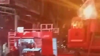 استشهاد شرطي من الحماية المدنية بالدقهلية أثناء أداء واجبه فى إخماد حريق بمخزن مواد غذائية 