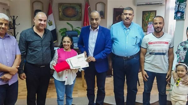 جانب من التكريم 