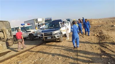 مصرع سيدة وإصابة زوجها في حادث مروع بالشرقية