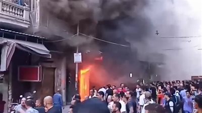 شاف ولاده في الحريق.. وفاة أب بسكتة قلبية بعد حريق محرم بك بالإسكندرية