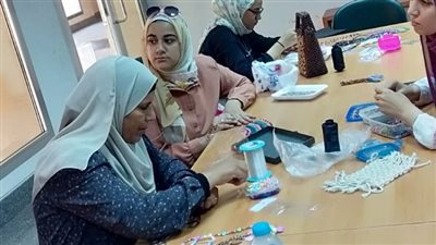 المتحف القومي للحضارة ينظم ورشة عن النسيج والخرز | صور 