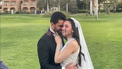 أول تعليق من إسلام جمال بعد احتفاله بزفافه