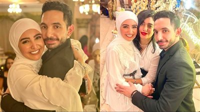 آخر العنقود.. هلا رشدي تحتفل بخطوبة شقيقها الأصغر|صور 
