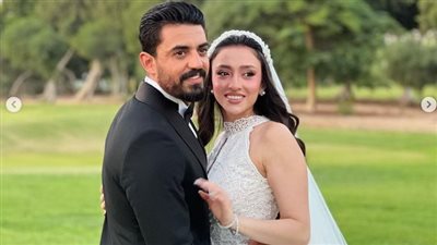 العريس بدأ بتلاوة القرآن.. أبرز لقطات حفل زفاف إسلام جمال وسط نجوم الفن | صور وفيديو