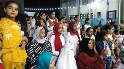 فعاليات متنوعة في اليوم السابع لمبادرة حياة كريمة الثقافية بـ دمياط |صور