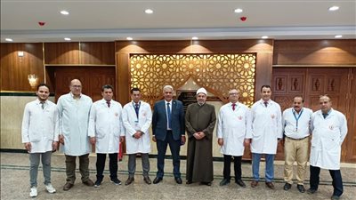 رئيس جامعة الأزهر يتفقد مستشفى الحسين الجامعي ويشكر المحرصاوي على تطويره
