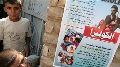 مصرع وإصابة 367 شخصًا بالكوليرا في سوريا.. ومطالب أممية لاحتواء انتشار الوباء 