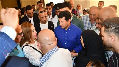 وزير الشباب والرياضة يفتتح المدينة الشبابية بمنطقة الخيالة بالقاهرة