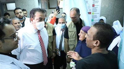 وزير الصحة: فرع الجيزة وشمال الصعيد للتأمين الصحي يقدم الخدمات الطبية لـ5 ملايين منتفع
