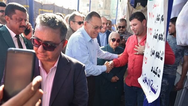 محال بيع اللحوم بمعرض