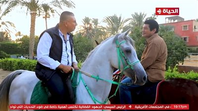 باسم سمرة: أعيش في مزرعة خيل.. وعندي 8 أحصنة تعلمت منها الوفاء والصدق