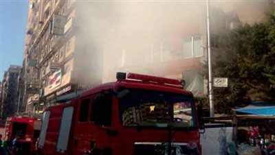 الحماية المدنية بالإسكندرية تسيطر على حريق نشب في مخزن بعزبة المطار