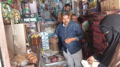 ضبط 600 لتر ألبان غير صالحة للاستهلاك وإعدام لحوم مجمدة ببني سويف 