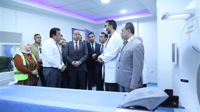 وزير الصحة يتفقد مستشفى صدر الفيوم ويوجه بسرعة الانتهاء من أعمال التطوير الجارية بالمبنى الرئيسي