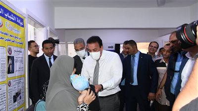 وزير الصحة ومحافظ الفيوم يتفقدان أعمال الحملة التنشيطية لتنظيم الأسرة حقك تنظمي | صور