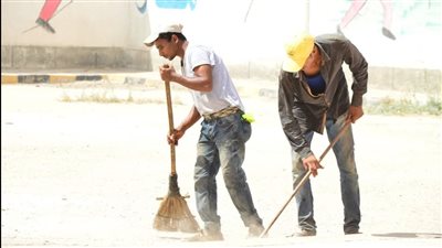 مدارس مدينة بورفؤاد تستعد للعام الدراسي مبكرًا | صور 