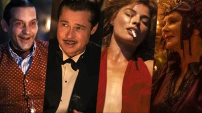 بطولة براد بيت ومارجوت روبي وتوبي ماجواير.. طرح البرومو التشويقي لـ فيلم Babylon