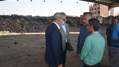 محافظ القليوبية: إصلاح الهبوط الأرضي بطريق الرياح التوفيقي ببنها