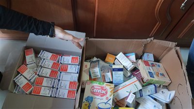 ضبط 3150 عبوة أدوية مجهولة المصدر ومنتهية الصلاحية وصيدلية دون ترخيص بالبحيرة