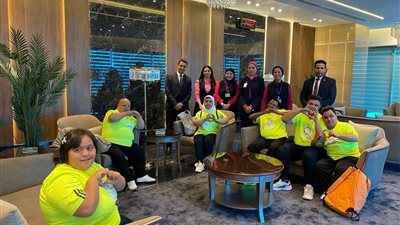 مطار القاهرة يستقبل الوفود المشاركة بملتقى أولادنا لفنون ذوي القدرات الخاصة