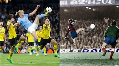 جوارديولا يشبه هدف هالاند بأسطورة برشلونة 