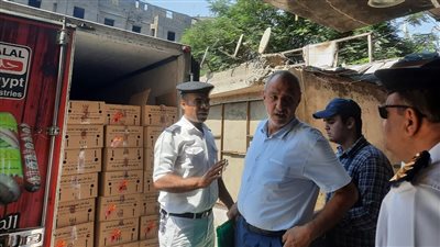 ضبط مخالفات قانونية بثلاجة شركة حلال إيجيبت للحوم بالوايلي