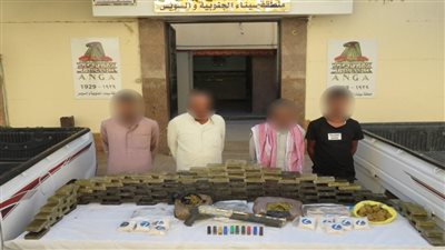 إحباط تهريب مخدرات بـ 7 ملايين جنيه بالمحافظات